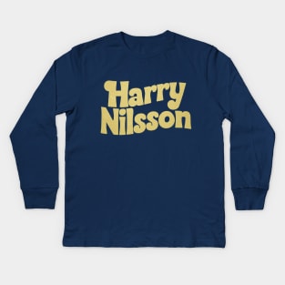 Harry Nilsson Kids Long Sleeve T-Shirt